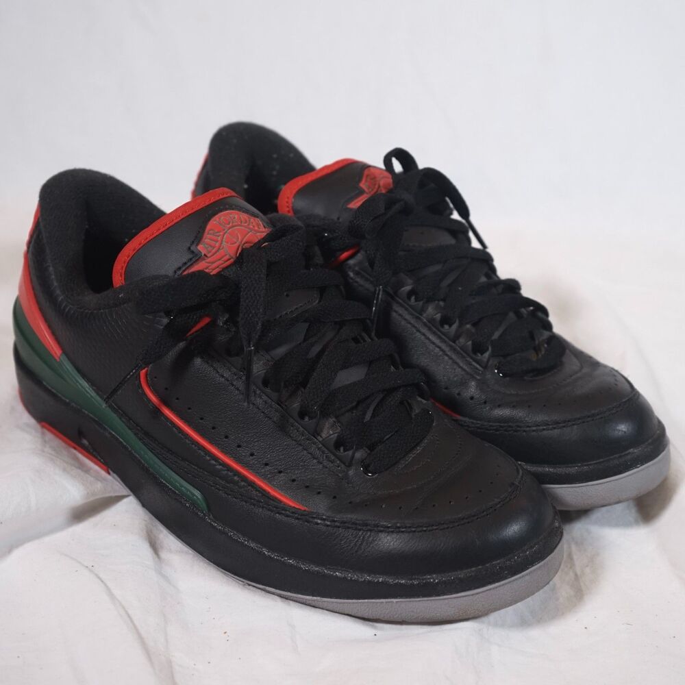 Nike Air Jordan 2 Retro Low “Christmas” Sneakers Youth Size 6Y FJ6869-006